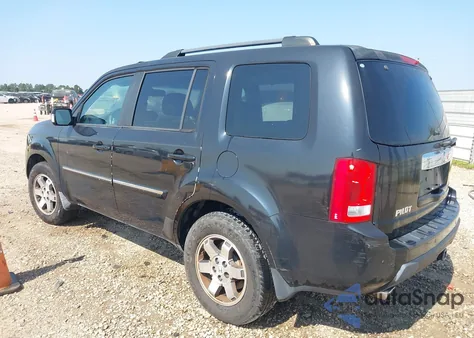2011 Honda Pilot Touring from USA, damaged, VIN 5FNYF3H98BB005165
